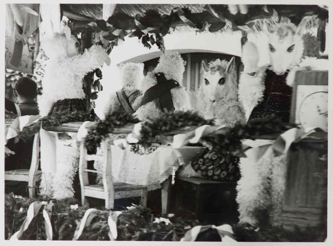 Volksfest mit Blumenkorso 18. August 1957