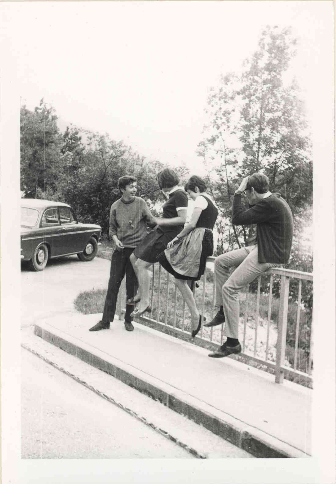 Grenzaktion der Europäischen Jugend, Salzburg Walserberg 1969