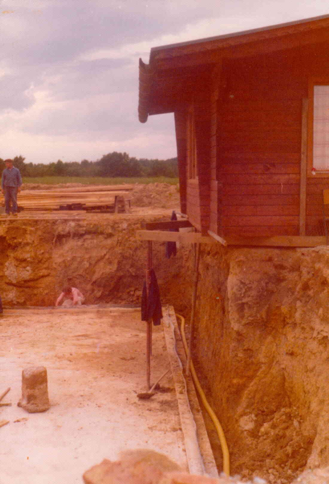 Bau des neuen Rossnest