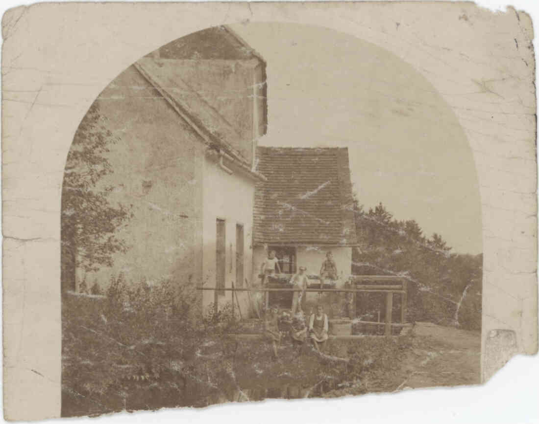 Die Techet Mühle in der Mühlgasse 12, neben den ehemaligen Sportplatz
