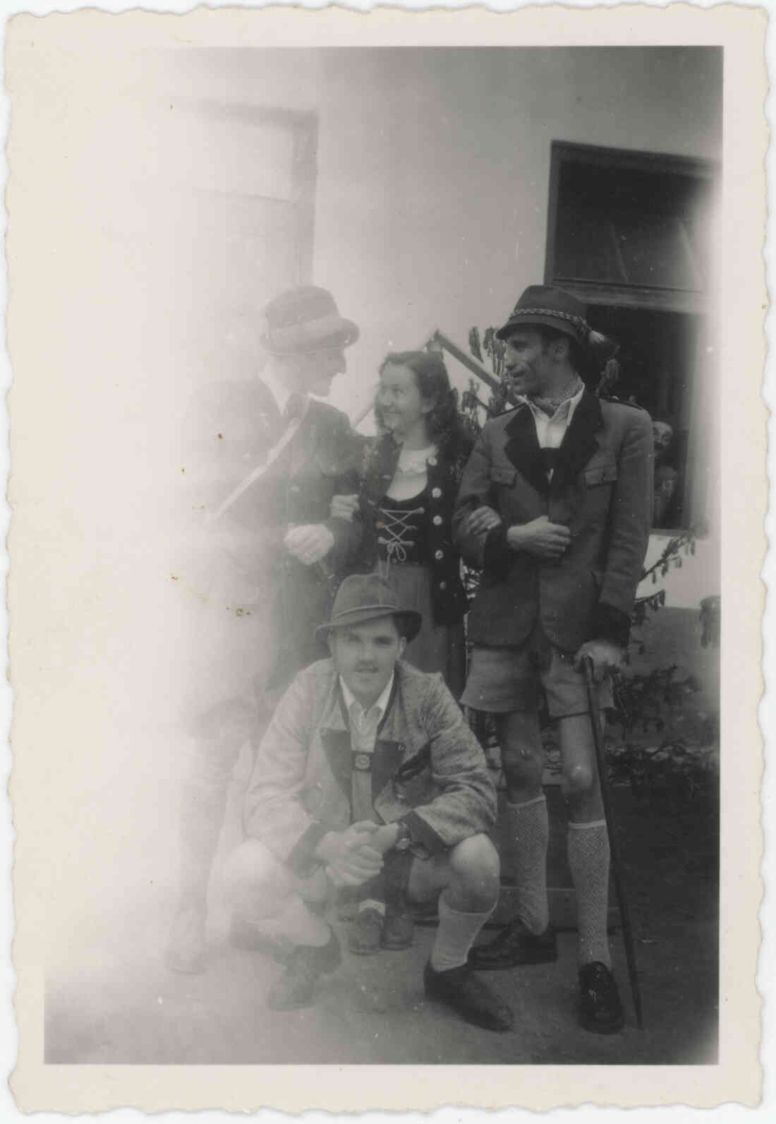 Ein paar Jägersleute