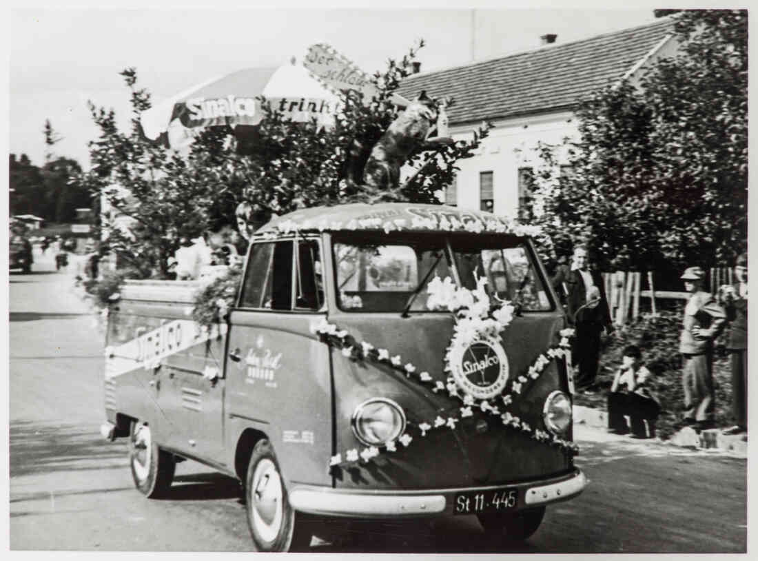 Volksfest mit Blumenkorso 18. August 1957