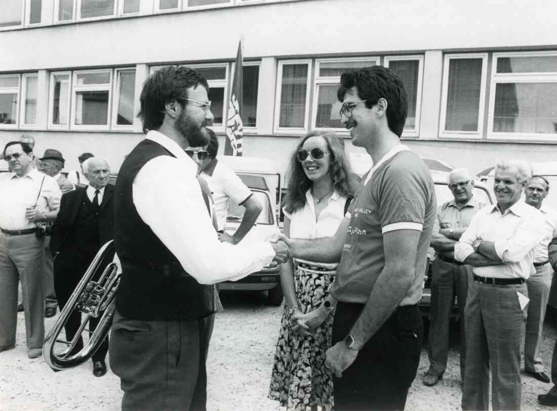Musikverein Stegersbach, Platzkonzert bei der Hauptschule