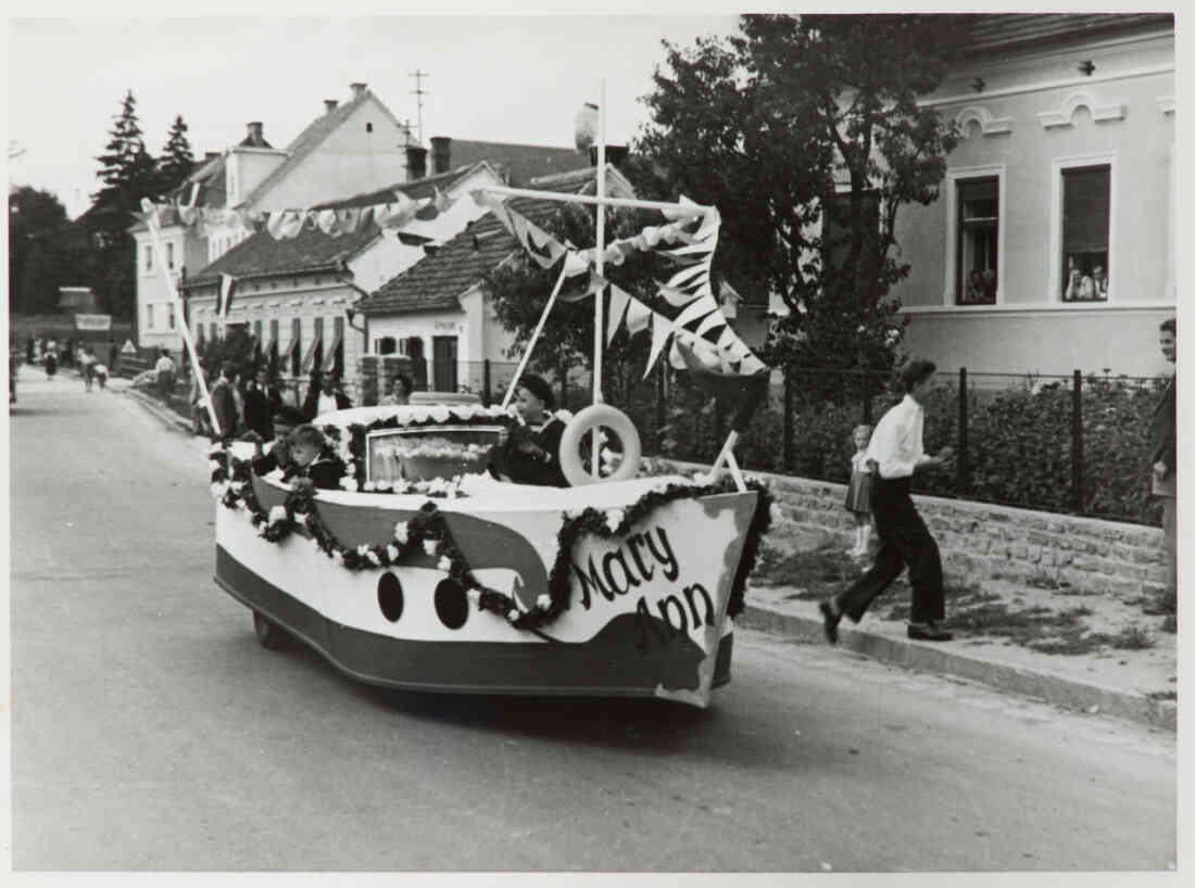 Volksfest mit Blumenkorso 1960