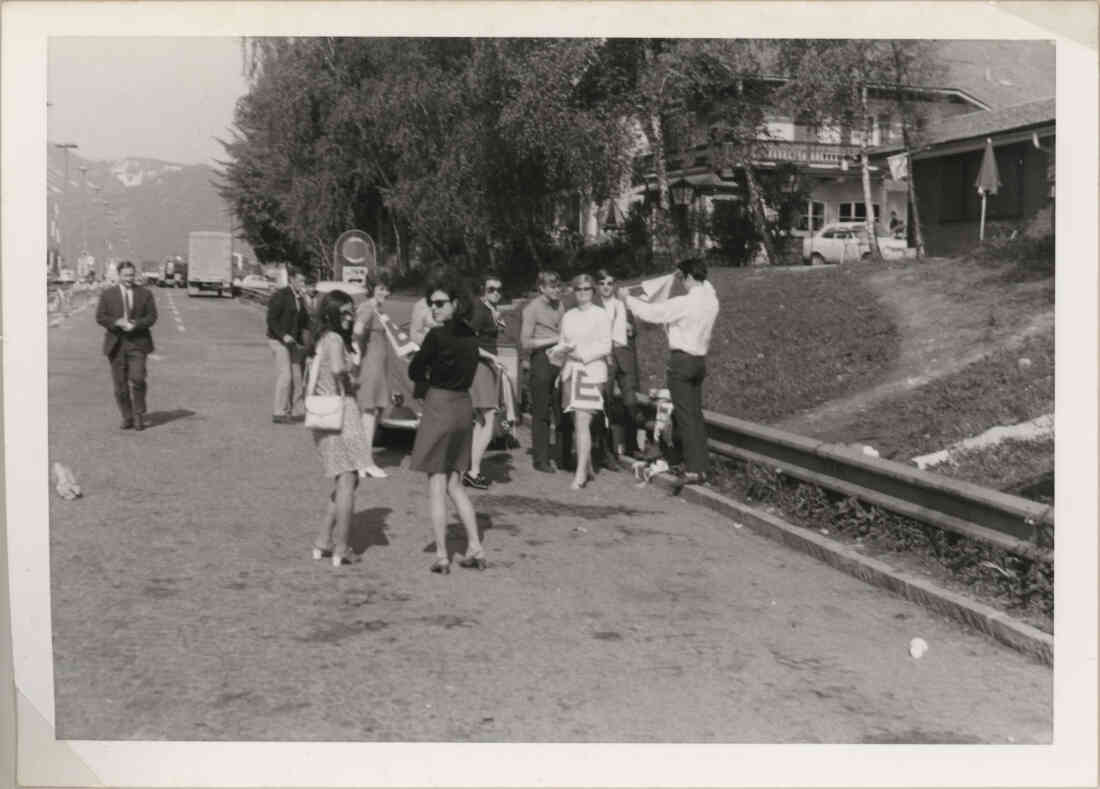Grenzaktion der Europäischen Jugend, Salzburg Walserberg 1970