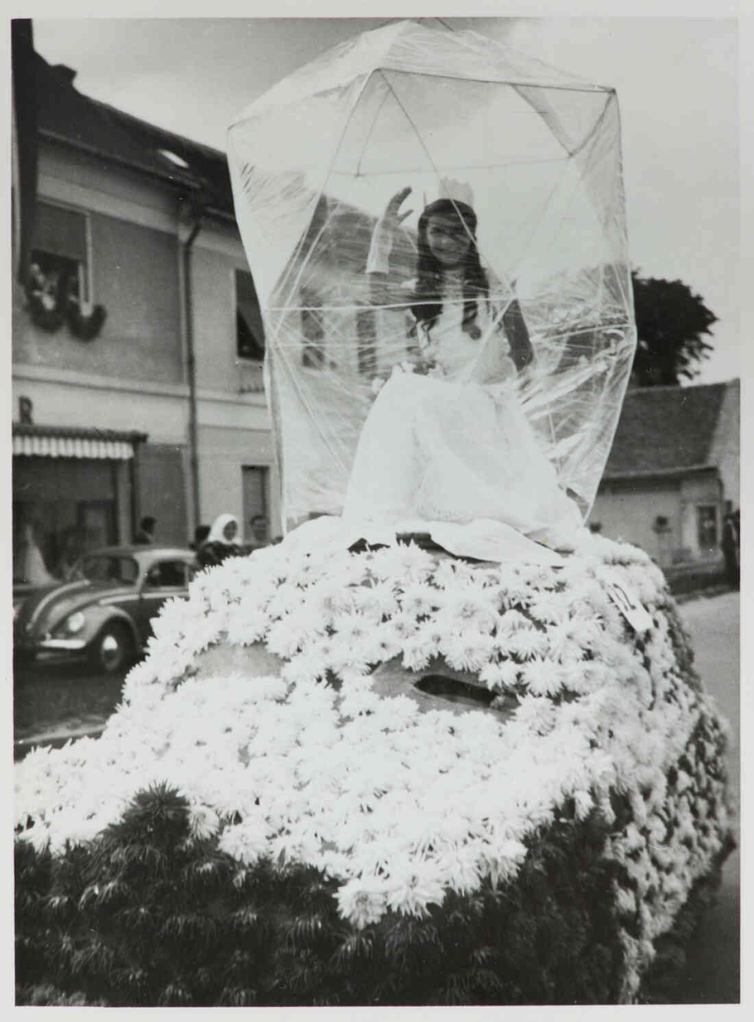 Volksfest mit Blumenkorso 18. August 1957