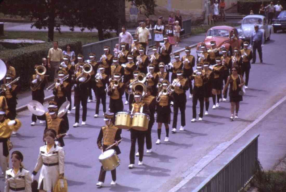 Amerika - Woche 1975 mit der St. Anthony High School, Trenton, New York