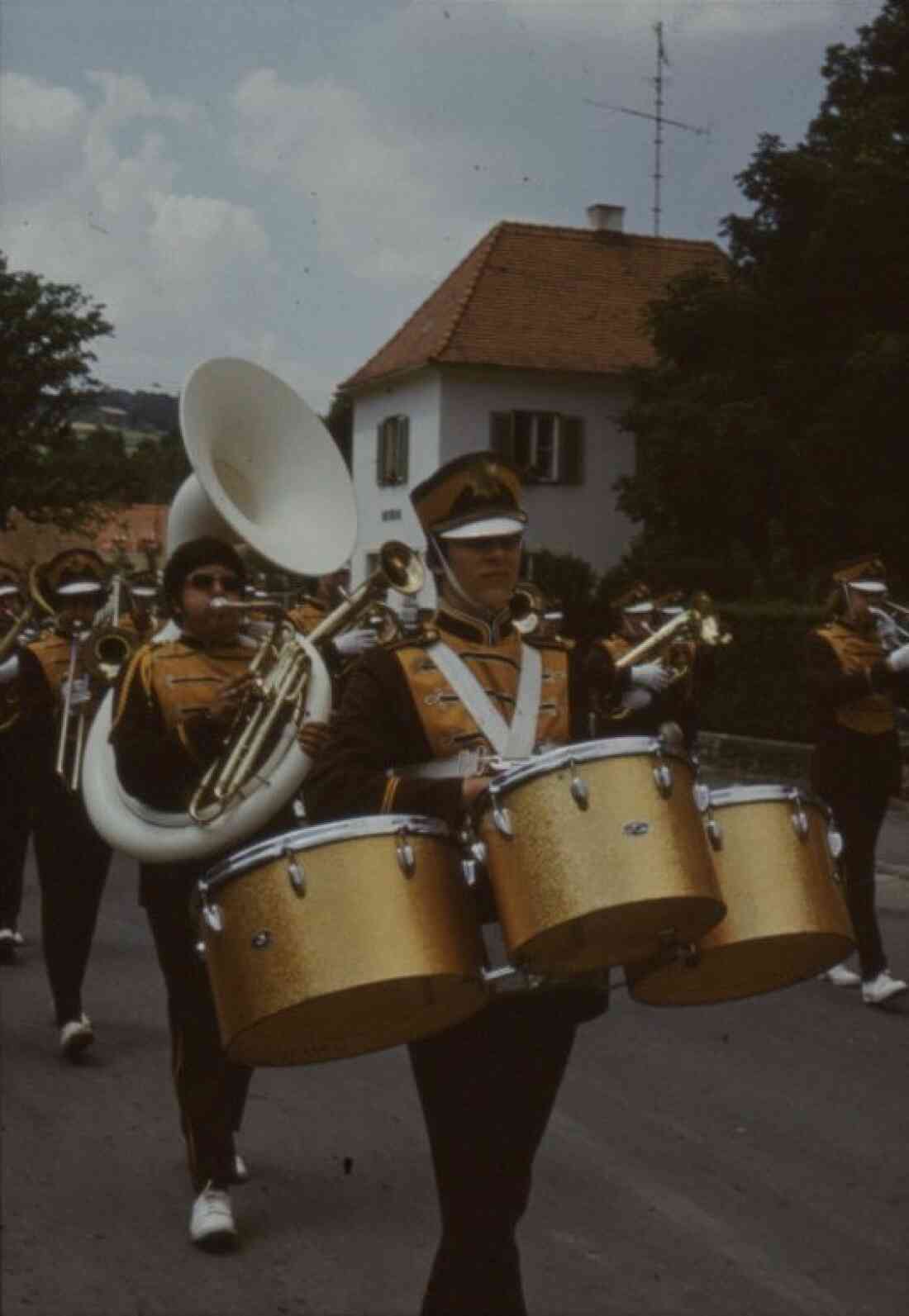 Amerika - Woche 1975 mit der St. Anthony High School, Trenton, New York in der Grazer Straße