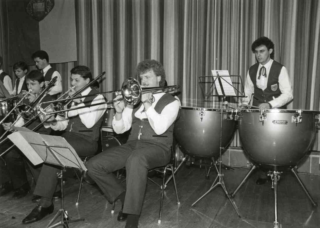 Musikverein Stegersbach, Frühjahrparade am 08.04.1988
