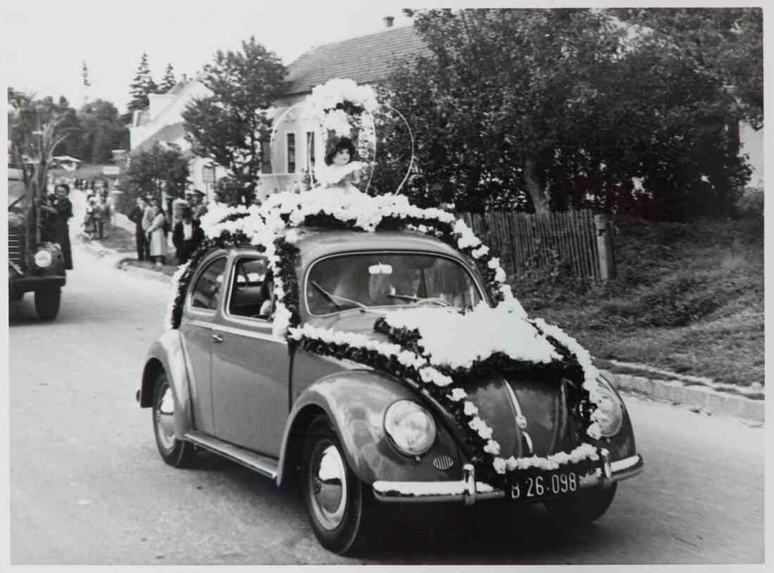 Volksfest mit Blumenkorso 18. August 1957