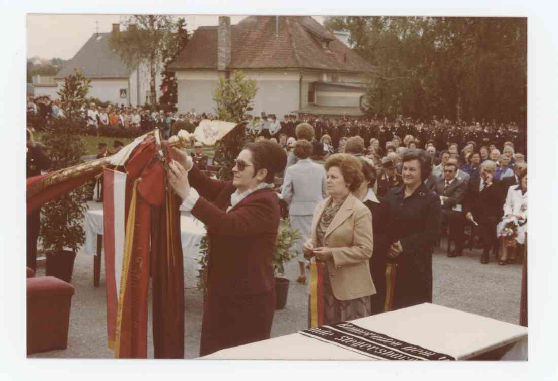 Fahnensegnung der FF Stegersbach 1978
