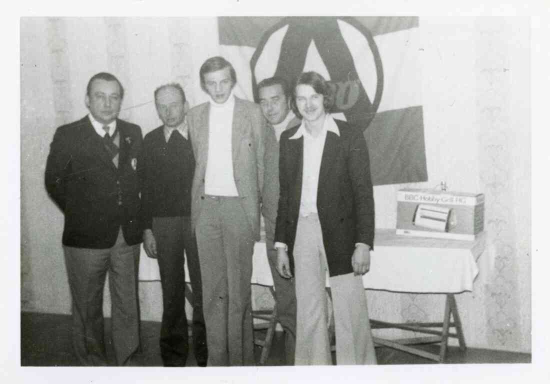 1. Preisschnapsen der ARBÖ Ortsgruppe Stegersbach im Dezember 1978 im Gasthaus Six