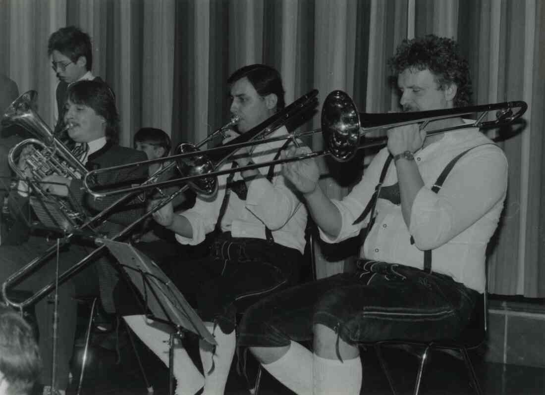 Musikverein Stegersbach, Frühjahrparade am 08.04.1988
