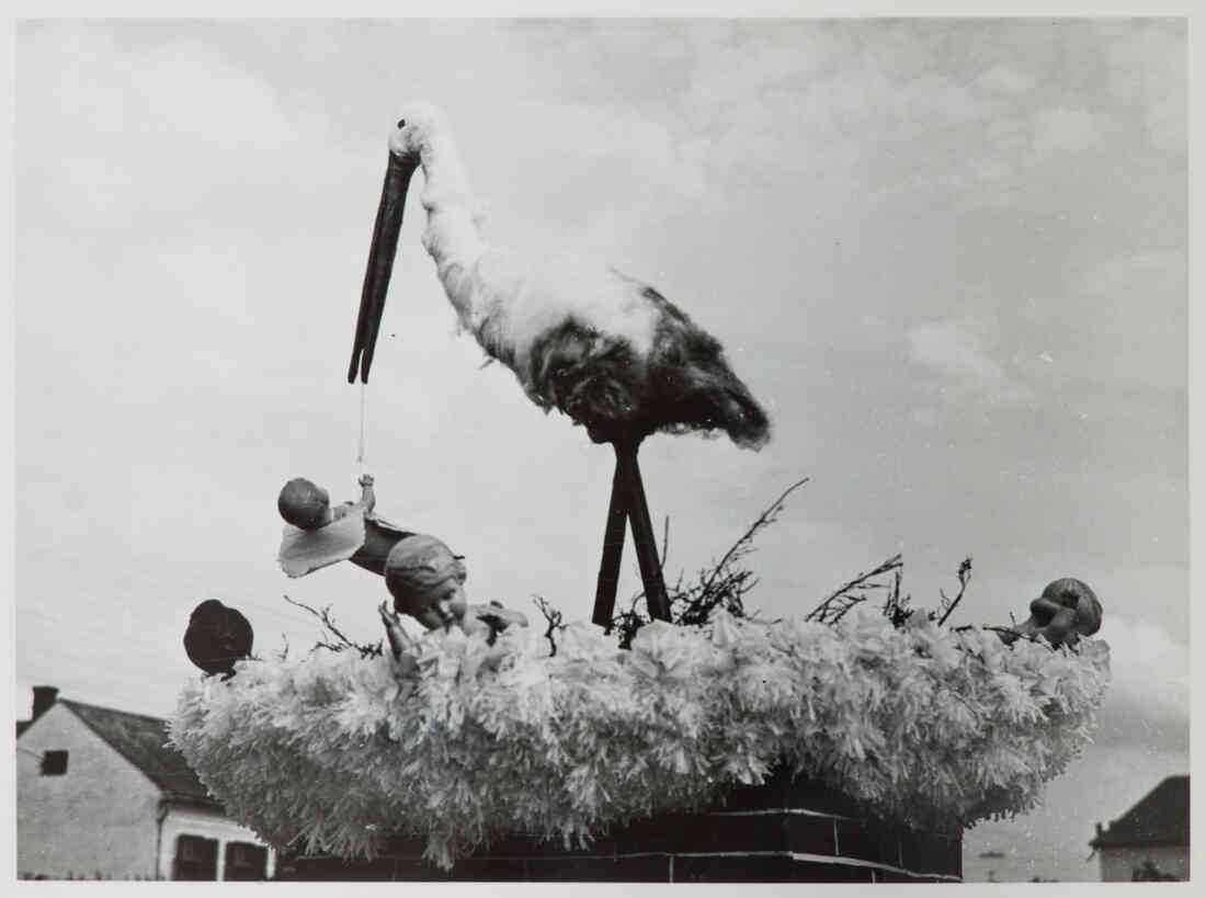 Volksfest mit Blumenkorso 18. August 1957
