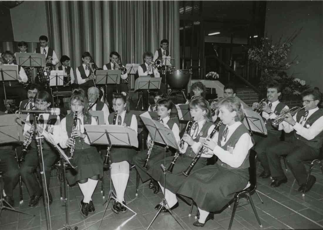 Musikverein Stegersbach, Frühjahrparade am 08.04.1988
