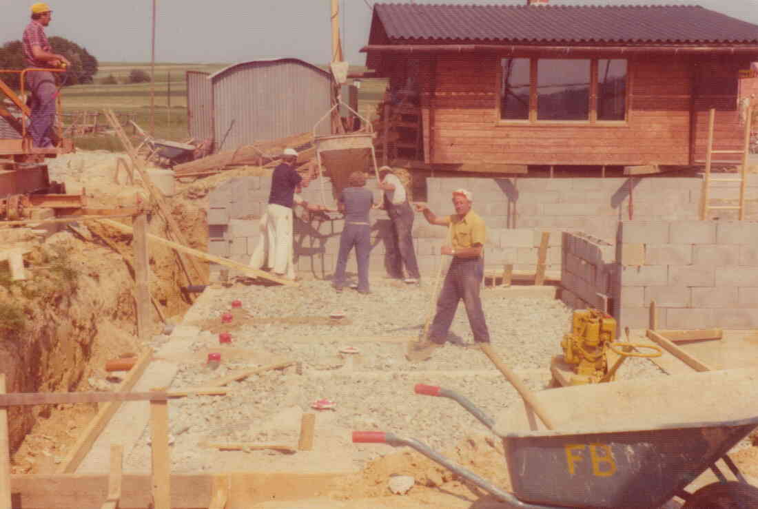 Bau des neuen Rossnest