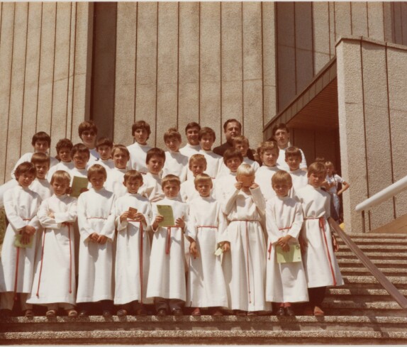 Ministrantengruppe Juni 1981