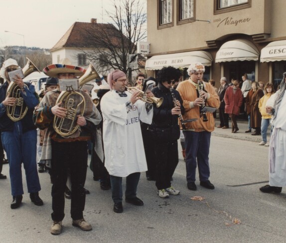 Faschingdienstag mit dem Musikverein Stegersbach