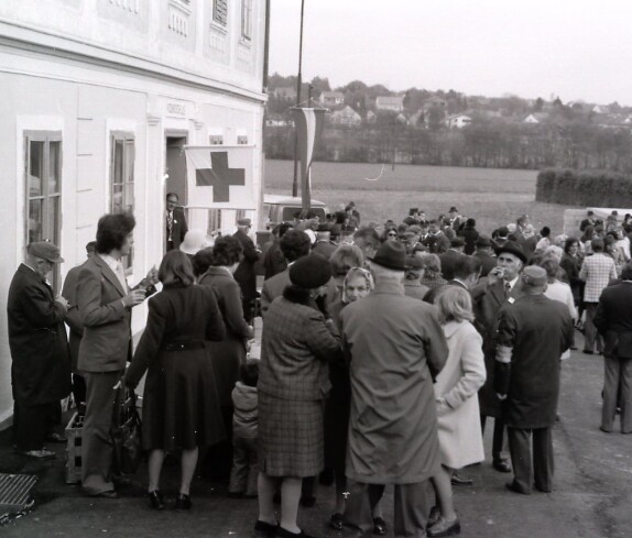 Einweihung der neuen Kirche in Stegersbach im Jahr 1974