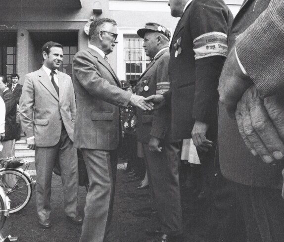 Landeshauptmann Theodor Kery auf Besuch in Stegersbach