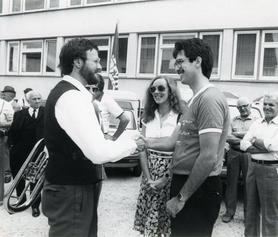 Musikverein Stegersbach, Platzkonzert bei der Hauptschule