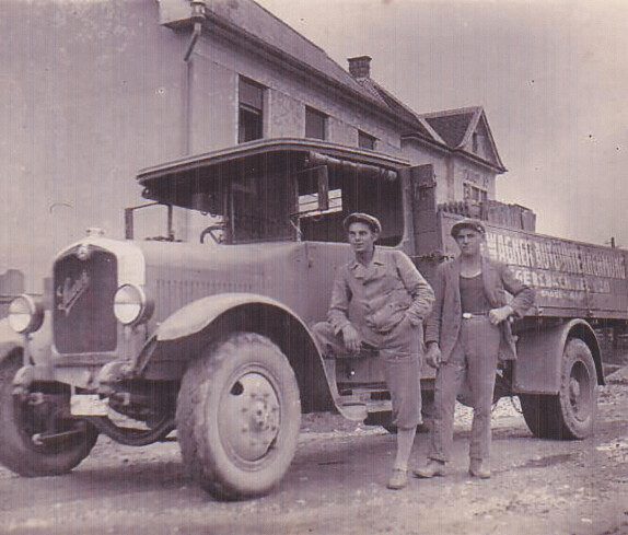 LKW der Firma Wagner Baugüterbewegung