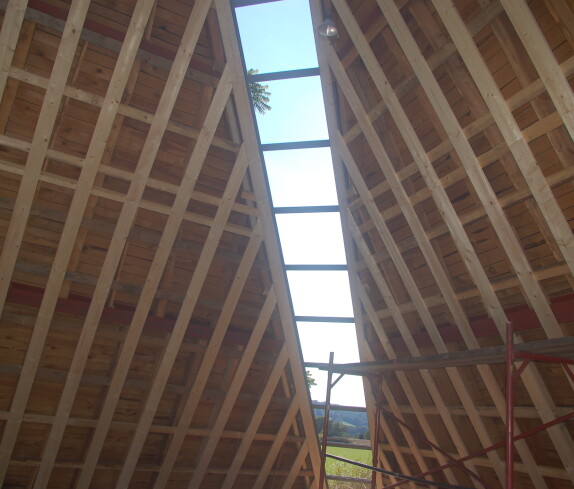 Renovierung der Kreuzkapelle im Jahr 2014