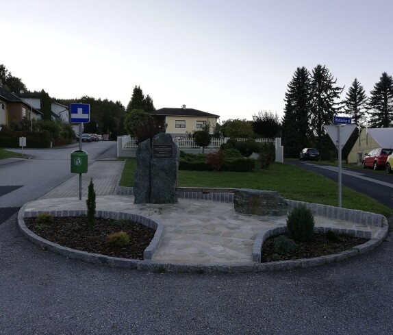 Roma Gedenkstein in Stegersbach im Hinterforst