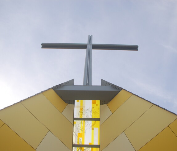 Renovierung der Kreuzkapelle im Jahr 2014