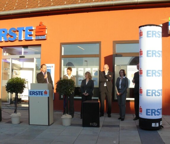 Eröffnung der Erste Bank