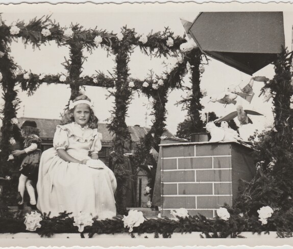 Blumenkorso mit Traude Hobel