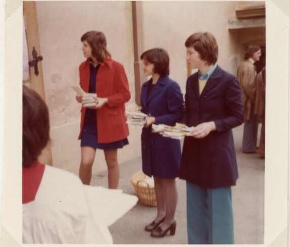 Katholische Jugend, Muttertags Aktion am 12. Mai 1974