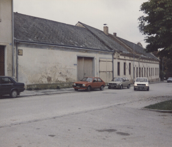 Gasthof Ernst Bauer, Rückseite, früher Hausnr. 66,  jetzt Hauptplatz 13