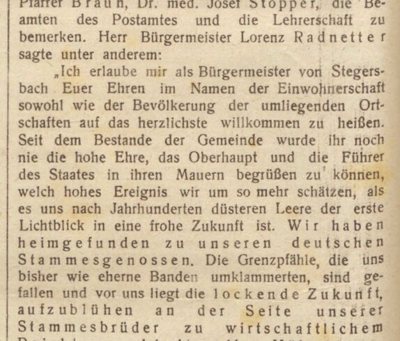 Bundespräsident Dr. Hainisch und Bundeskanzler Schober im Burgenland, Seite 5