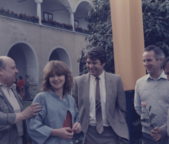 Wirtschaftsausstellung Stegersbach im Jahr 1985 und 1986 in der Hauptschule Stegersbach