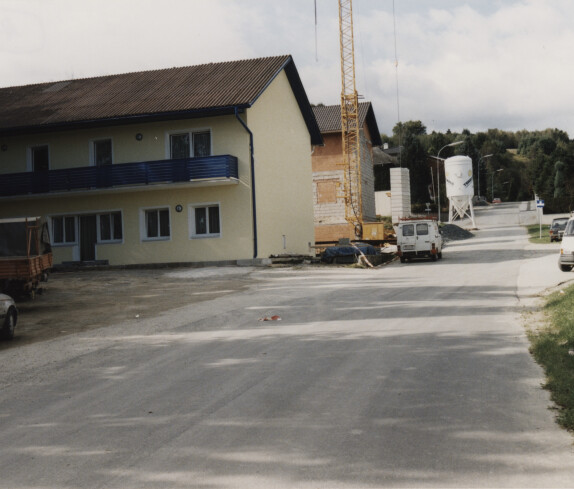 Umbau des Internats für die Golf - HAK am 08. September 1999 in der Berggasse 3, früher Elektrohaus Adolf Schuch