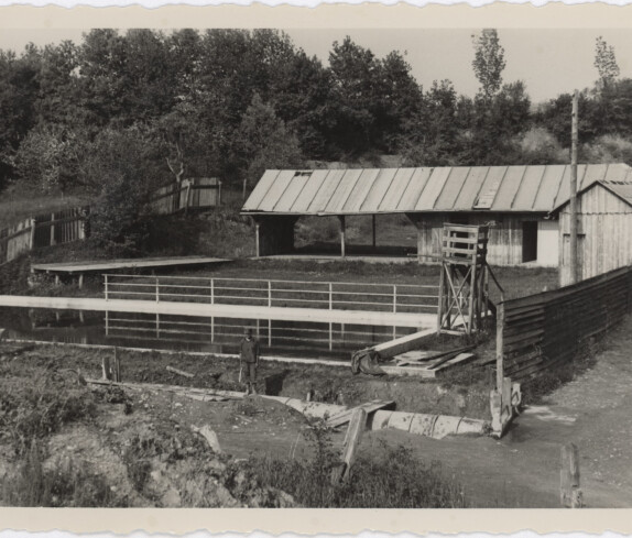 Schwimmbad in der Kastellstraße 1