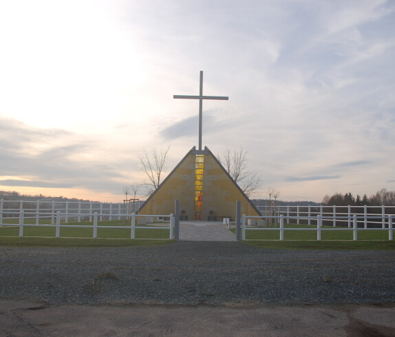 Renovierung der Kreuzkapelle im Jahr 2014