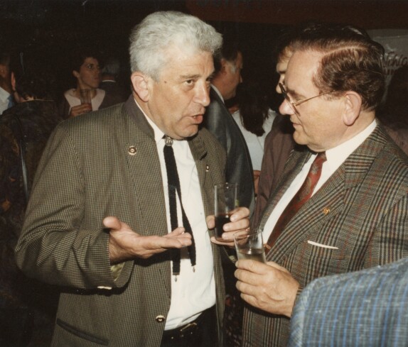 Ehrengäste und Publikum nach dem Konzert der Musikschule Stegersbach