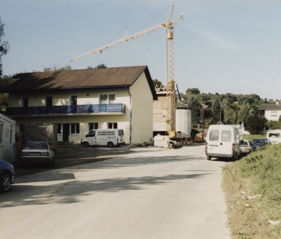 Umbau des Internats für die Golf - HAK am 08. September 1999 in der Berggasse 3, früher Elektrohaus Adolf Schuch
