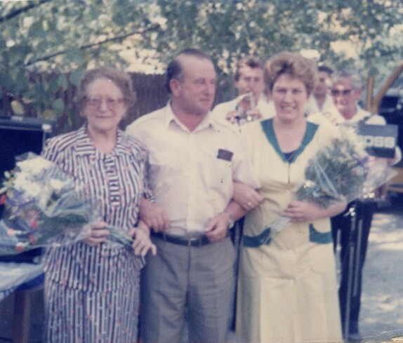 50 Jahre Feier des Kaufhaus Radnetter und ADEG Markt in der Hauptstraße 26 am 16. August 1985