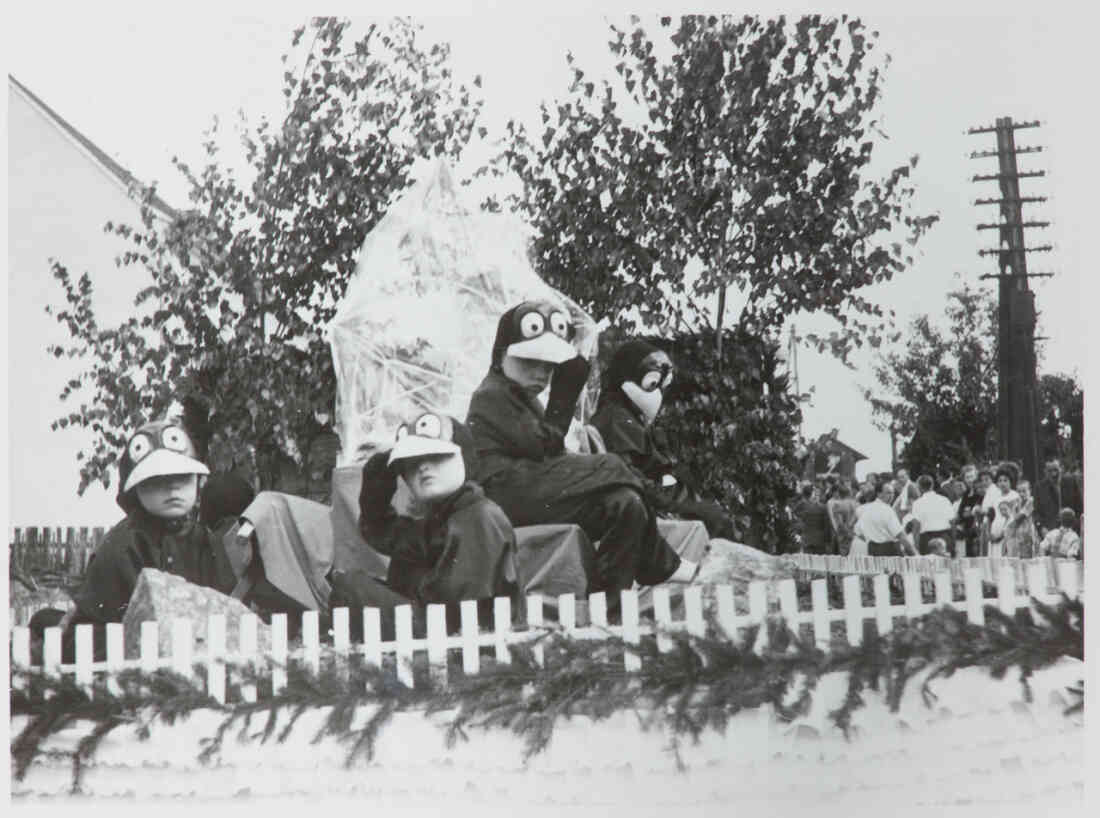 Volksfest mit Blumenkorso 18. August 1957