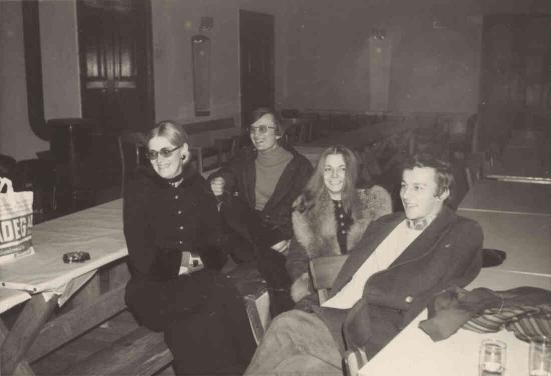 Europäische Jugend,  Bunter Abend 1971, Proben zum Bunten Abend im Gasthof Neubauer