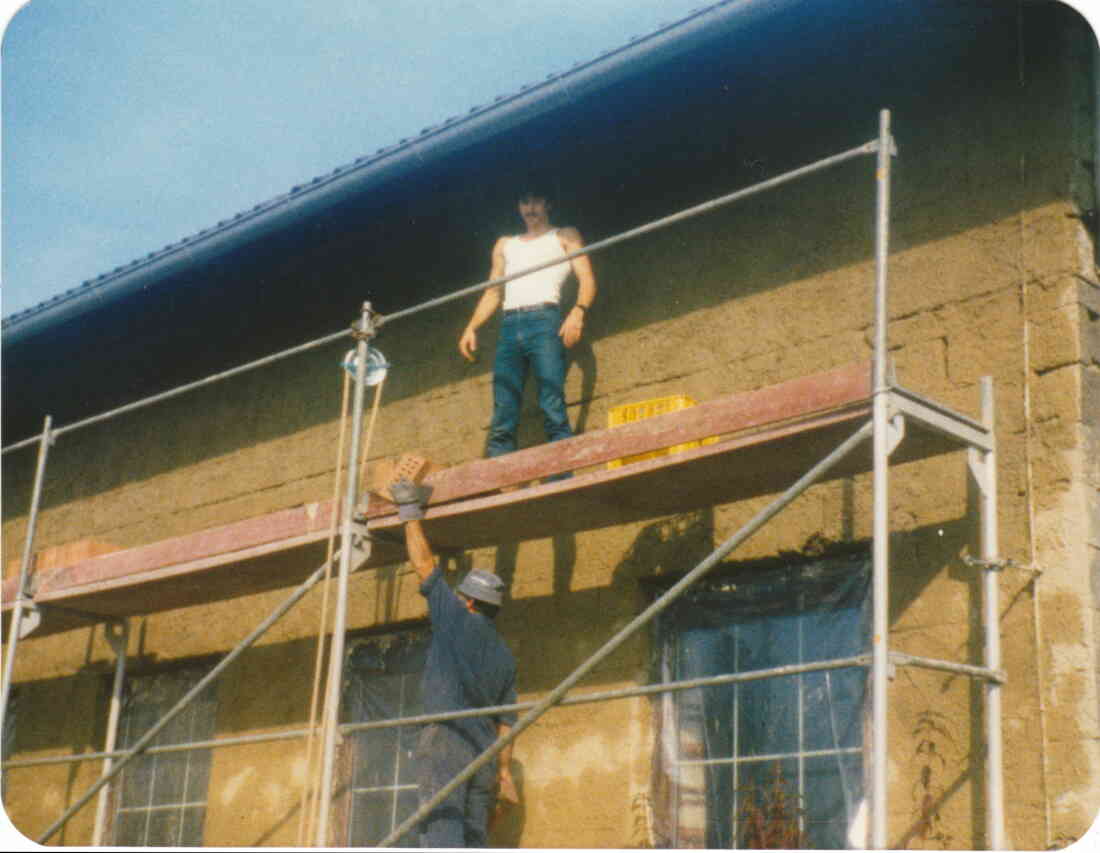 Bau des neuen Rossnest