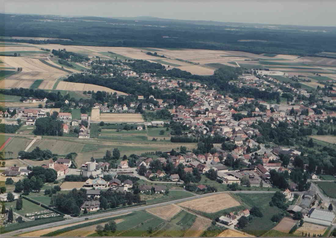 Flugaufnahme von Stegersbach