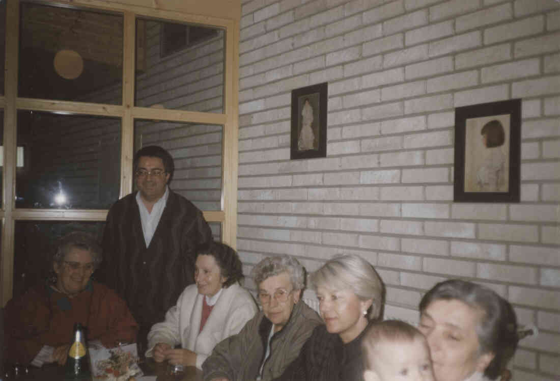 Eine Feier in der Taverne in der Heilig - Geist Kirche