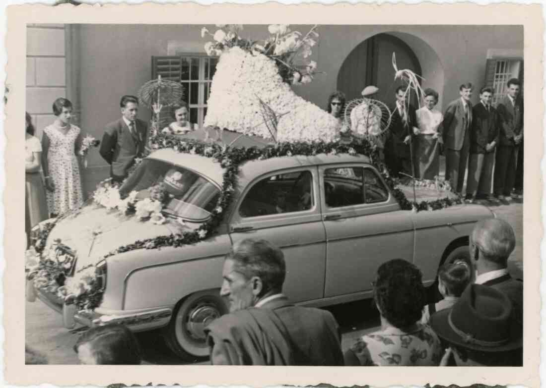 Volksfest und Blumenkorso 1955