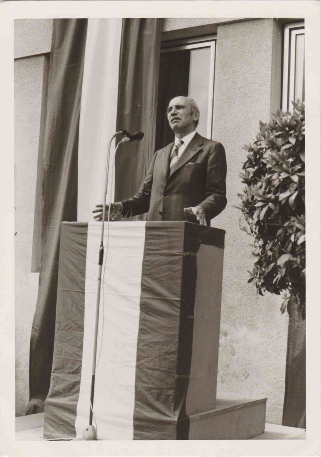 Rudolf Kirchschläger in Stegersbach