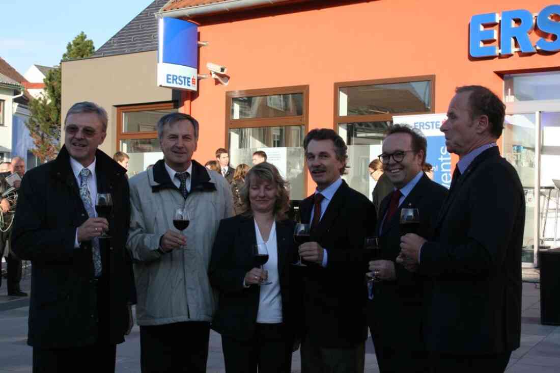 Eröffnung der Erste Bank