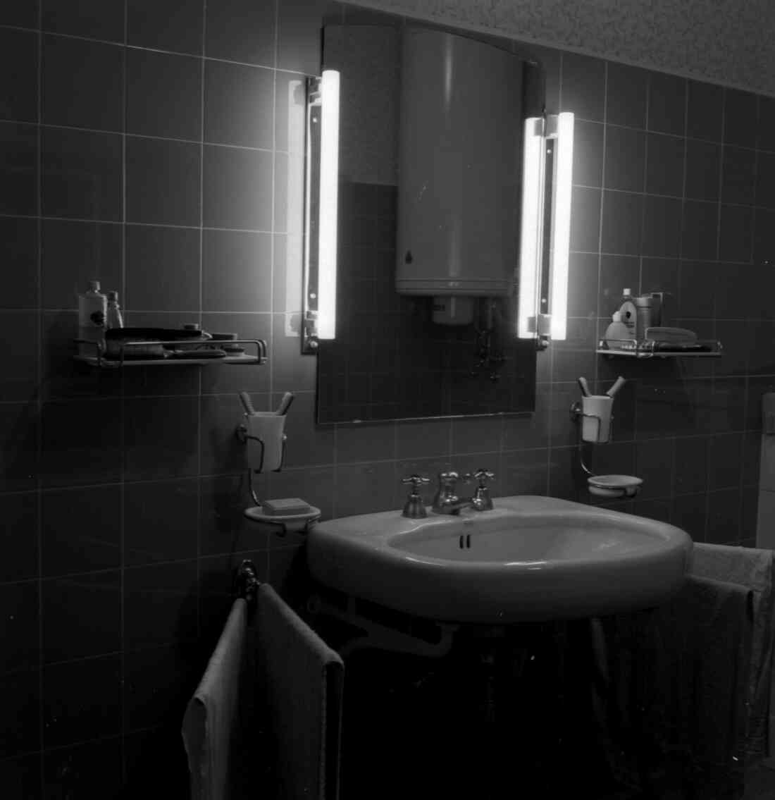 Badezimmer der Familie Röhrich